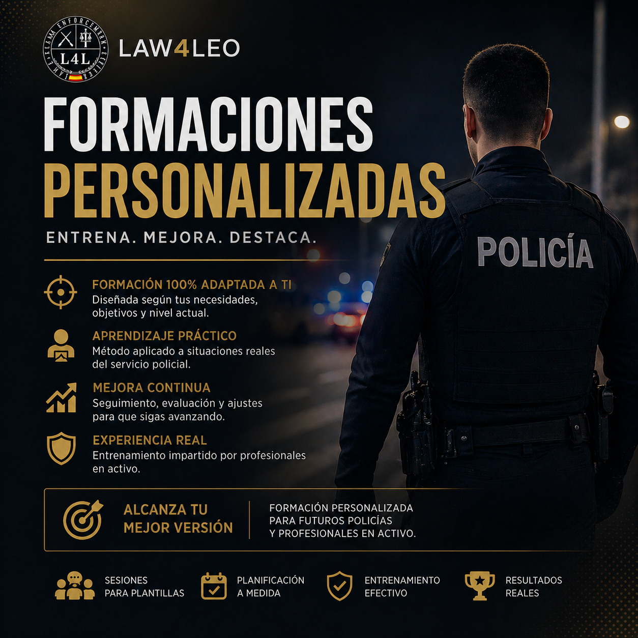 Formación para Plantillas de Policía