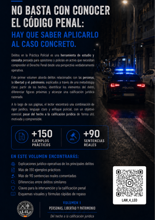Delitos en la Práctica policial. Volumen I